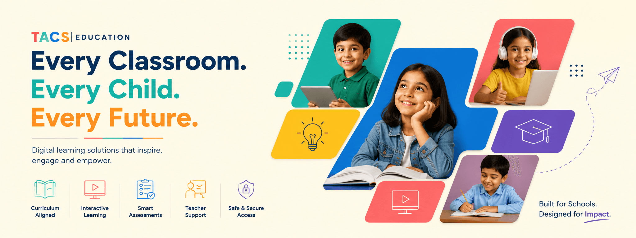 Smart classroom digital board session